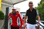 Mick Schumacher und Nico Hülkenberg (Force India) 