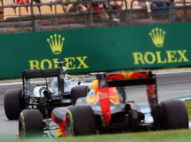 Lewis Hamilton, Daniel Ricciardo Titel-Bild zur News: Lewis Hamilton, Daniel Ricciardo