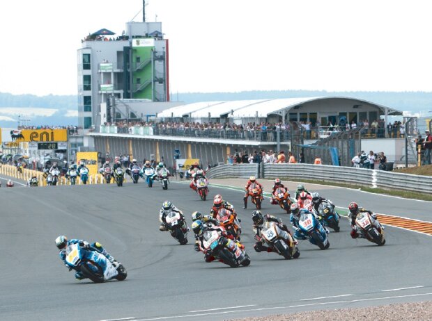 Motorradrennen auf dem Sachsenring