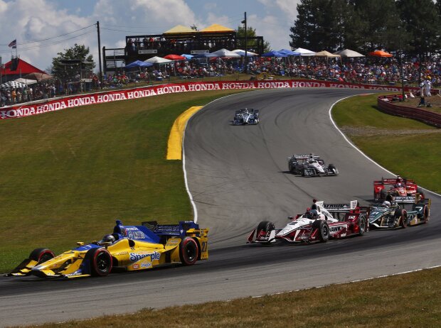 Marco Andretti, Juan Pablo Montoya