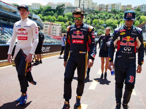 Titel-Bild zur News: Max Verstappen, Carlos Sainz, Daniel Ricciardo