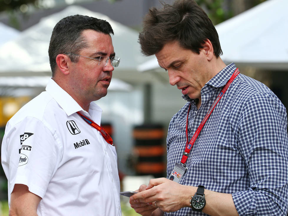 Eric Boullier, Toto Wolff
