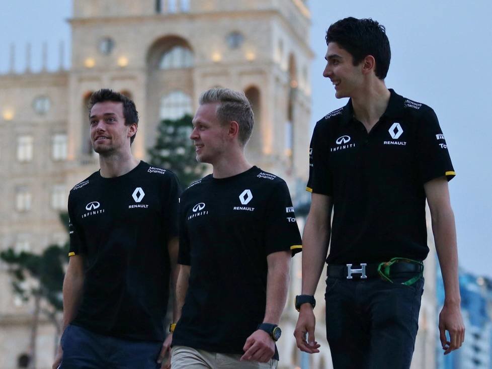 Jolyon Palmer, Kevin Magnussen, Esteban Ocon