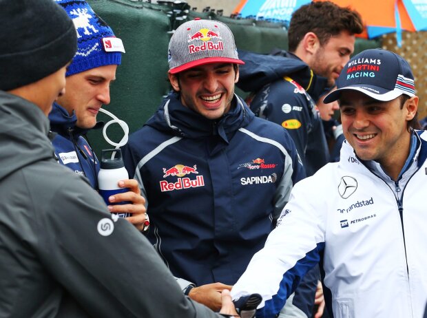 Titel-Bild zur News: Carlos Sainz, Felipe Massa, Marcus Ericsson