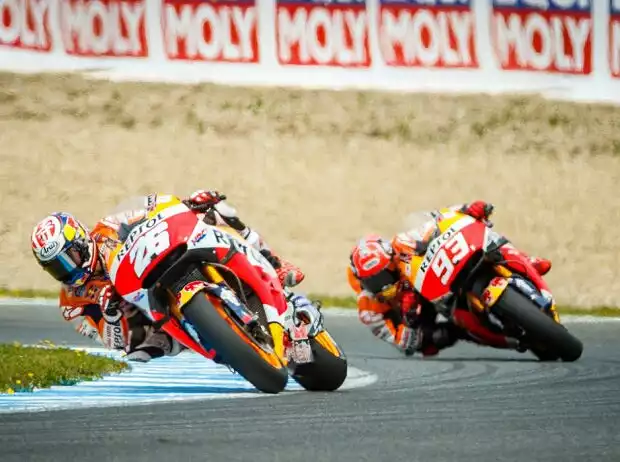 Daniel Pedrosa, Marc Marquez Titel-Bild zur News: Daniel Pedrosa, Marc Marquez