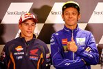 Marc Marquez und Valentino Rossi 