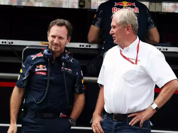 Christian Horner, Helmut Marko Titel-Bild zur News: Christian Horner, Helmut Marko