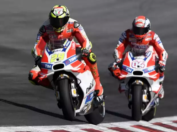 Titel-Bild zur News: Iannone, Dovizioso