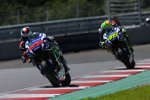 Jorge Lorenzo vor Valentino Rossi (Yamaha) 