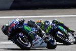 Jorge Lorenzo vor Valentino Rossi (Yamaha) 