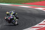 Jorge Lorenzo vor Valentino Rossi (Yamaha) 