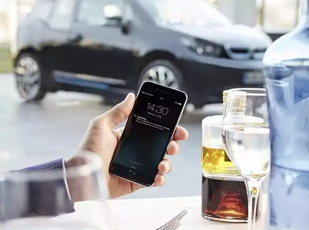 BMW Connected: Time to Leave iPhone Titel-Bild zur News: BMW Connected: Time to Leave iPhone