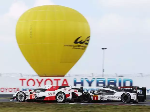 Stephane Sarrazin, Mike Conway, Kamui Kobayashi, Timo Bernhard, Mark Webber, Brendon Hartley Titel-Bild zur News: Stephane Sarrazin, Mike Conway, Kamui Kobayashi, Timo Bernhard, Mark Webber, Brendon Hartley