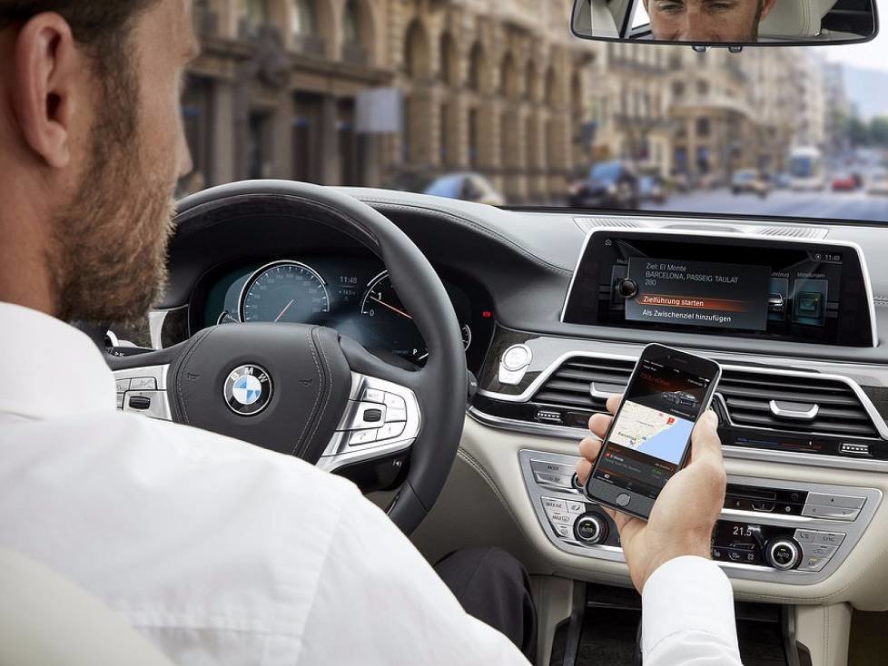 BMW Connected: Sent to Car