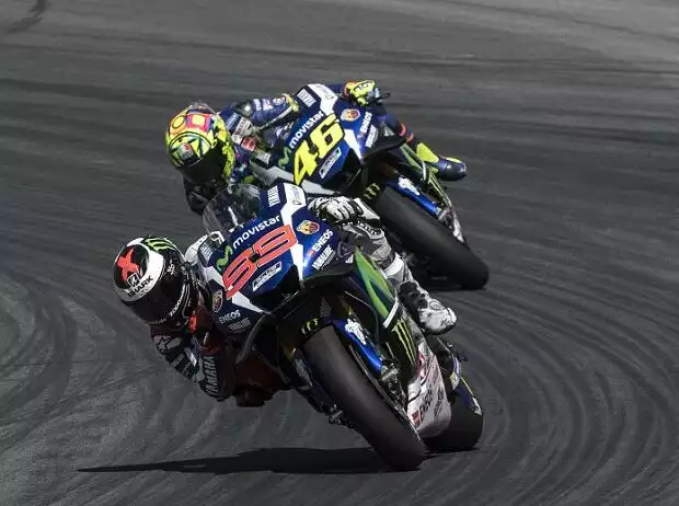 Valentino Rossi, Jorge Lorenzo Titel-Bild zur News: Valentino Rossi, Jorge Lorenzo