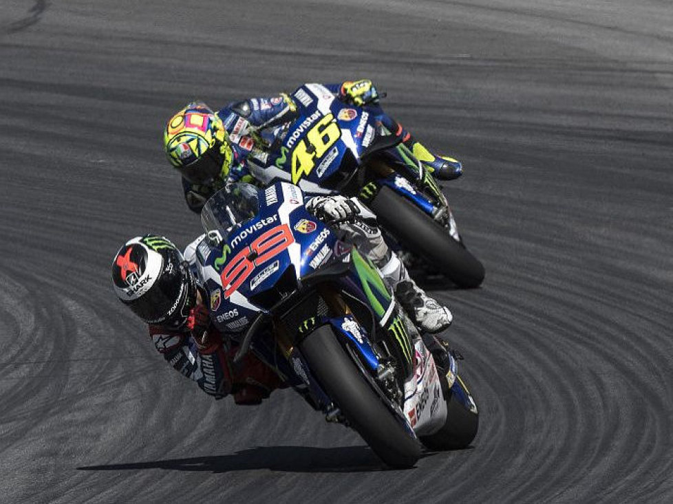 Valentino Rossi, Jorge Lorenzo