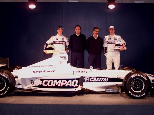 Ralf Schumacher, Gerhard Berger, Jenson Button Ralf Schumacher, Gerhard Berger, Jenson Button