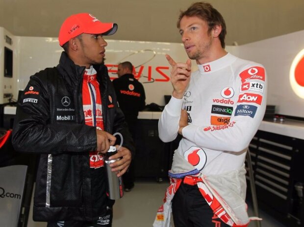 Lewis Hamilton, Jenson Button Lewis Hamilton, Jenson Button