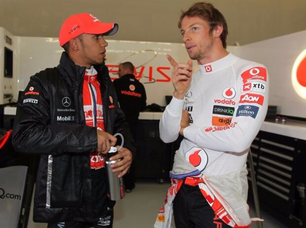 Lewis Hamilton, Jenson Button