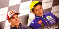 Bild zum Inhalt: Boxen-Kommunikation: Rossi und Marquez sind sich uneinig