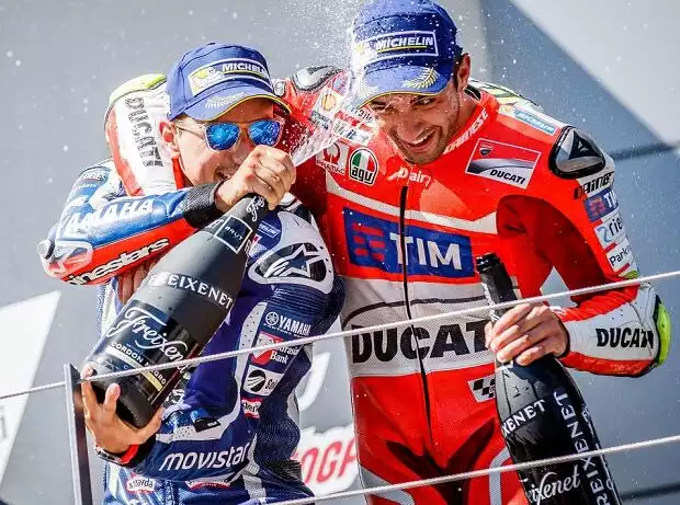 Jorge Lorenzo, Andrea Iannone Titel-Bild zur News: Jorge Lorenzo, Andrea Iannone