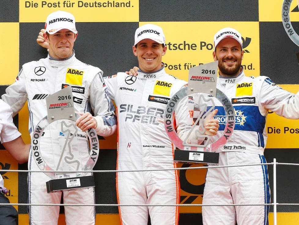 Paul di Resta, Gary Paffett, Robert Wickens