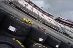 Chris Buescher (Front Row) und Ryan Blaney (Wood) 