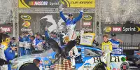 Bild zum Inhalt: NASCAR Bristol: Kevin Harvick gewinnt nach Unterbrechung