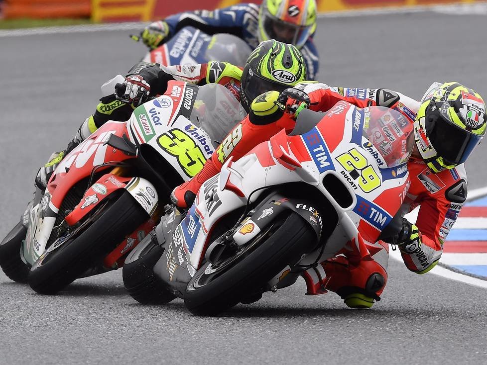 Andrea Iannone, Cal Crutchlow
