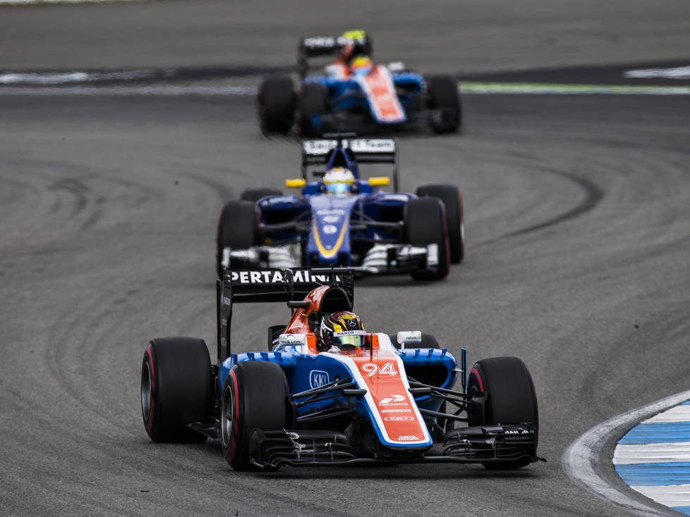 Pascal Wehrlein, Marcus Ericsson, Rio Haryanto