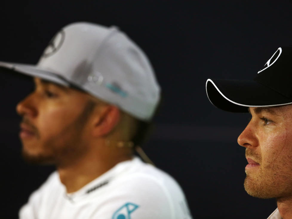 Nico Rosberg, Lewis Hamilton