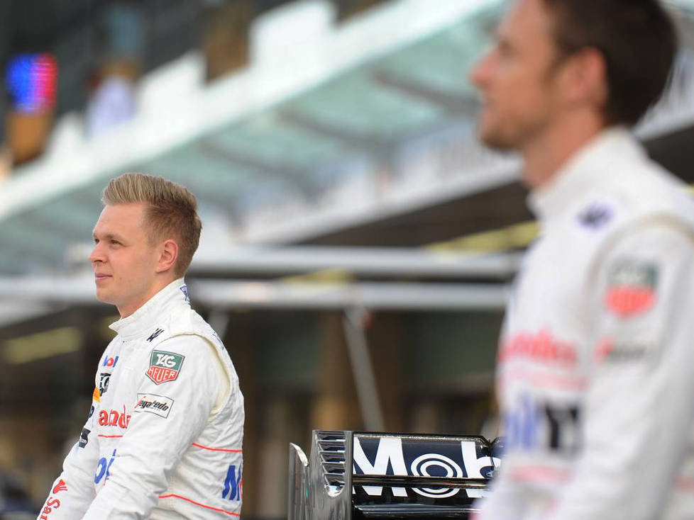 Kevin Magnussen, Jenson Button