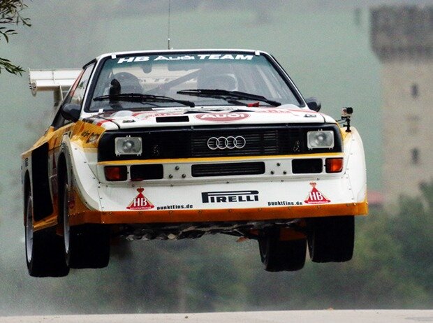 Audi quattro S1 bei der San Marino Rallylegend Audi quattro S1 bei der San Marino Rallylegend