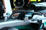 Mercedes F1 W07 mit Halo