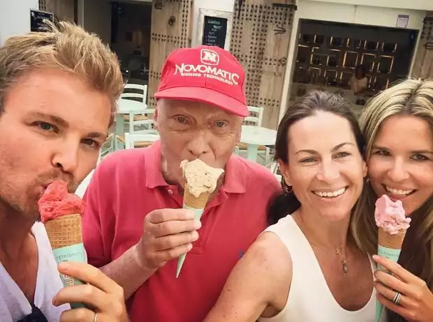 Nico Rosberg, Niki Lauda Titel-Bild zur News: Nico Rosberg, Niki Lauda