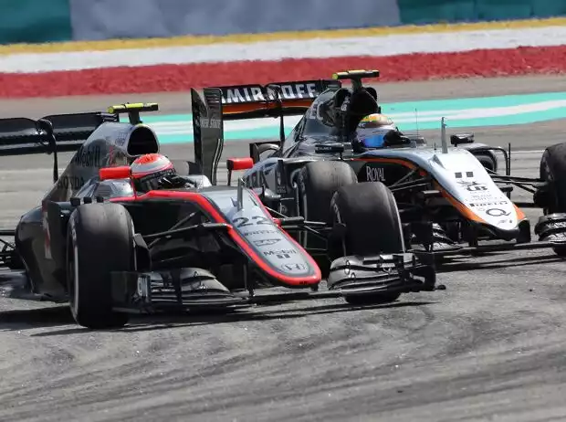 Jenson Button, Sergio Perez Titel-Bild zur News: Jenson Button, Sergio Perez