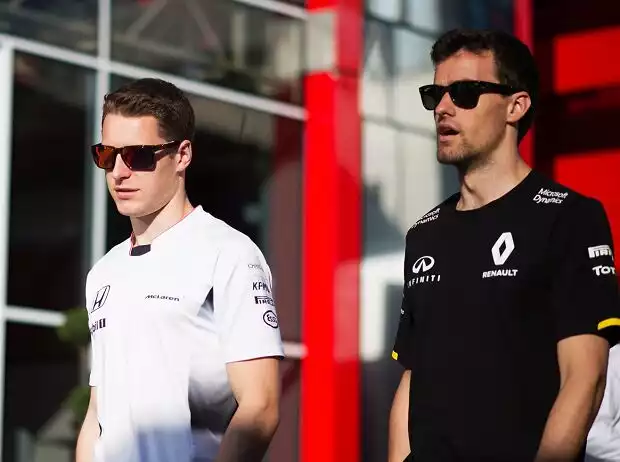 Stoffel Vandoorne, Jolyon Palmer Titel-Bild zur News: Stoffel Vandoorne, Jolyon Palmer