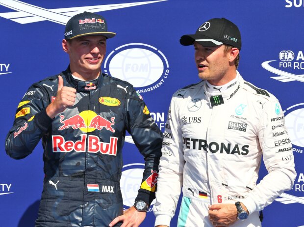 Max Verstappen, Nico Rosberg Max Verstappen, Nico Rosberg