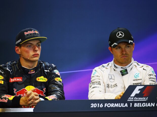 Titel-Bild zur News: Max Verstappen, Nico Rosberg