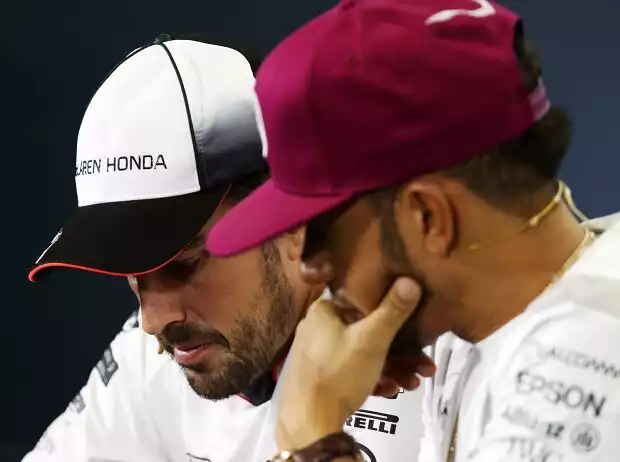 Fernando Alonso, Lewis Hamilton Titel-Bild zur News: Fernando Alonso, Lewis Hamilton