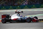 Romain Grosjean (Haas) und Esteban Gutierrez (Haas) 