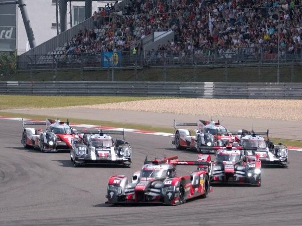 Audi Porsche Toyota LMP1 WEC
