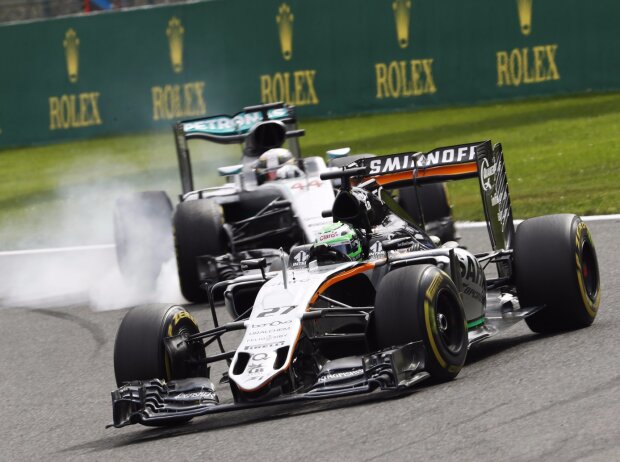 Nico Hülkenberg, Lewis Hamilton Nico Hülkenberg, Lewis Hamilton