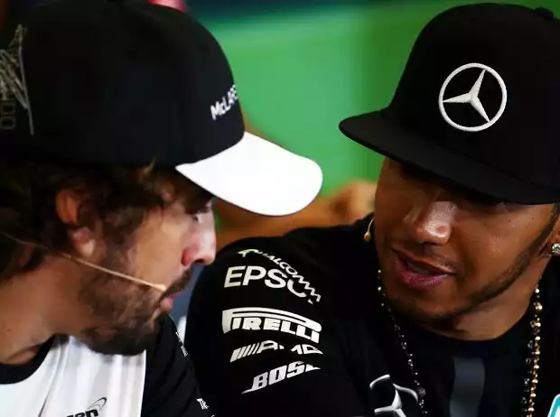 Fernando Alonso, Lewis Hamilton Titel-Bild zur News: Fernando Alonso, Lewis Hamilton