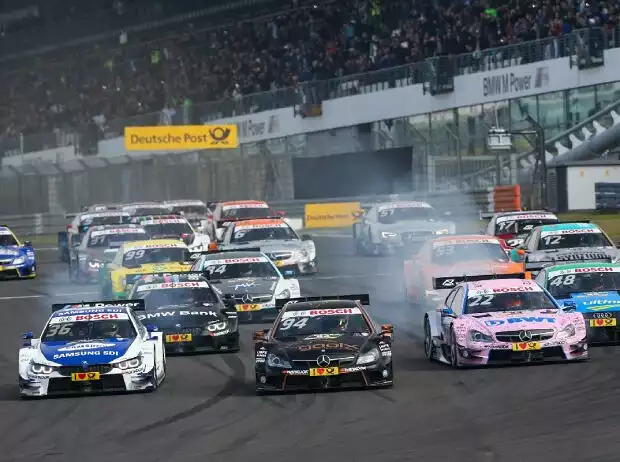 DTM Rennen auf dem Nürburgring: #36 Maxime Martin (BEL, BMW Team RMG, BMW M4 DTM), #94 Pascal Wehrlein (GER, Mercedes-AMG DTM Team HWA, Mercedes-AMG C 63 DTM), #22 Lucas Auer (AUT, Mercedes-AMG DTM Team ART, Mercedes-AMG C63 DTM) Titel-Bild zur News: DTM Rennen auf dem Nürburgring: #36 Maxime Martin (BEL, BMW Team RMG, BMW M4 DTM), #94 Pascal Wehrlein (GER, Mercedes-AMG DTM Team HWA, Mercedes-AMG C 63 DTM), #22 Lucas Auer (AUT, Mercedes-AMG DTM Team ART, Mercedes-AMG C63 DTM)