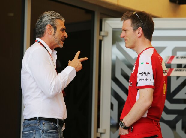 Maurizio Arrivabene und James Allison Maurizio Arrivabene und James Allison