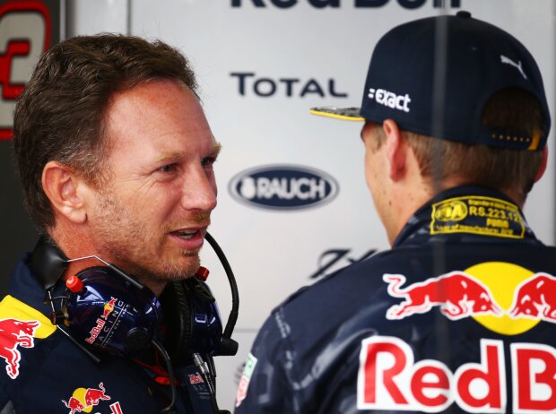 Christian Horner, Max Verstappen Christian Horner, Max Verstappen
