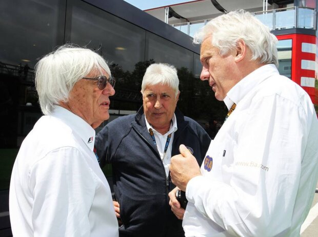 Bernie Ecclestone, Charlie Whiting Bernie Ecclestone, Charlie Whiting