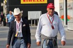 Alte Bekannte vom Nürburgring 1976: Arturo Merzario und Niki Lauda 