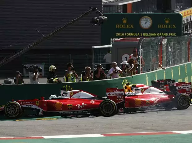 Titel-Bild zur News: Sebastian Vettel, Kimi Räikkönen, Max Verstappen